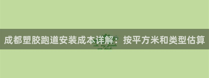 尊龙app怎么样：成都塑胶跑道安装成本详解：按平方米和类型估算