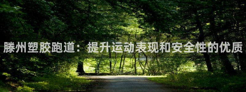尊龙凯时取款有要求吗：滕州塑胶跑道：提升运动表现和安全性的优质