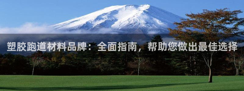 尊龙凯时老板是谁：塑胶跑道材料品牌：全面指南，帮助您