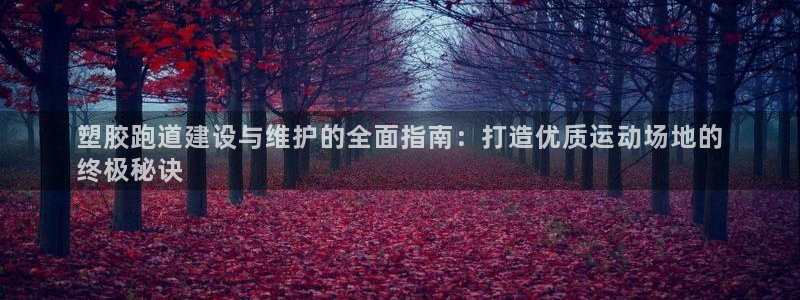 尊龙人生就是博一下阿扎尔：塑胶跑道建设与维护的全面指南：打造优质运动场地的
终极秘诀