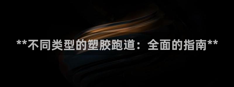 尊龙凯时人生就是搏客户：**不同类型的塑胶跑道：全面的指南**