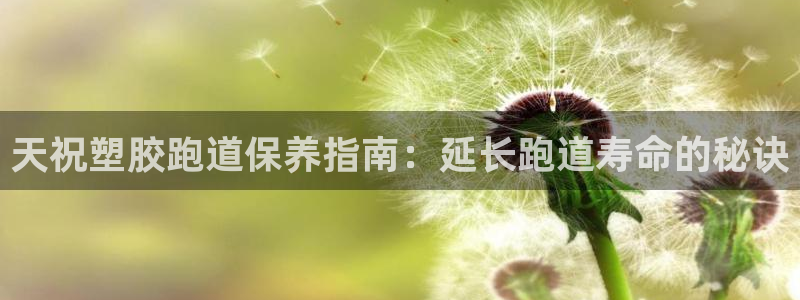 尊龙人生就是博旧版网址：天祝塑胶跑道保养指南：延长跑道寿命的秘诀