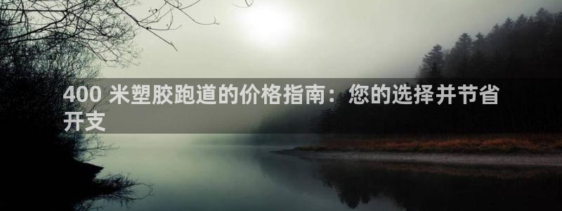 AG尊龙注册在线游戏：400 米塑胶跑道的价格指南：您的选择并节省
开支