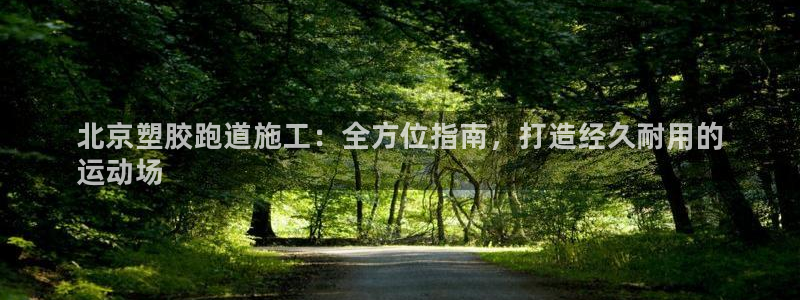 尊龙凯时代理能提出来不：北京塑胶跑道施工：全方位指南